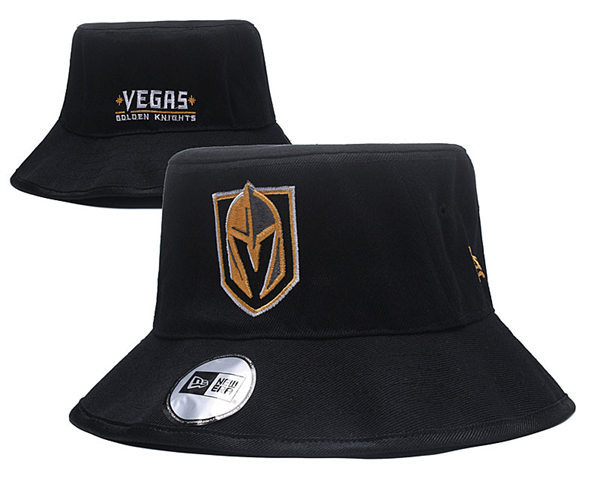 Vegas Golden Knights embroidered Black Bucket Hat YD230518 (6)