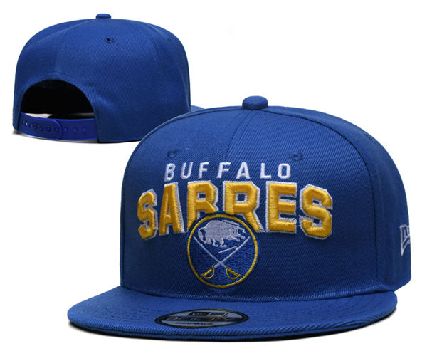 Buffalo Sabres Royal embroidered Snapback Caps YD2305191