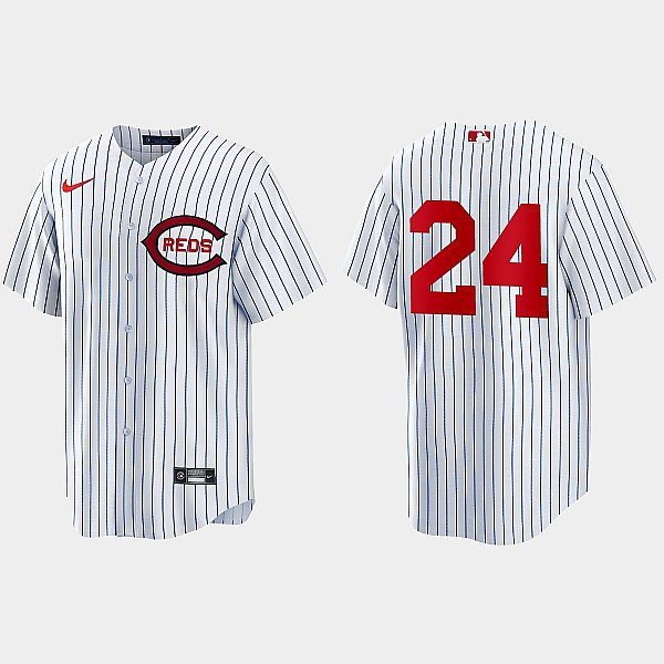 Men's Cincinnati Reds #24 Tony Perez Nike 2022 MLB at Field of Dreams Game Authentic Team Jersey - White
