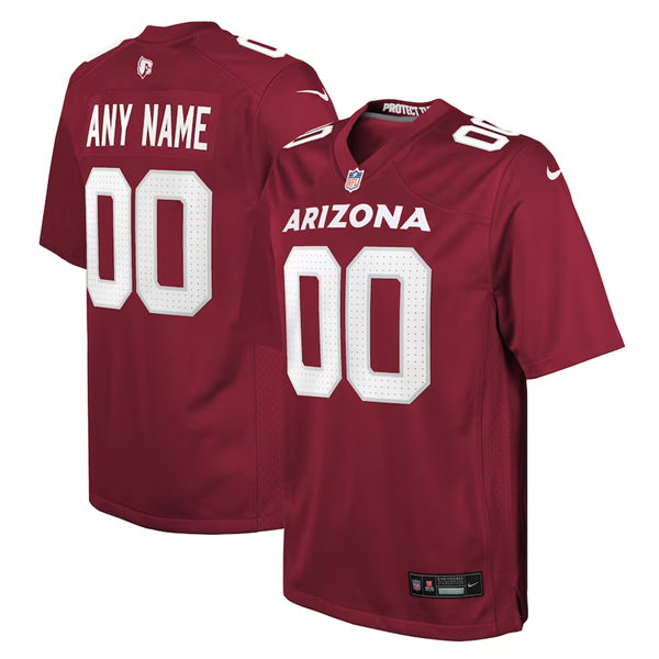 Youth Arizona Cardinals Custom Nike 2023 Home Cardinal Limited Jersey