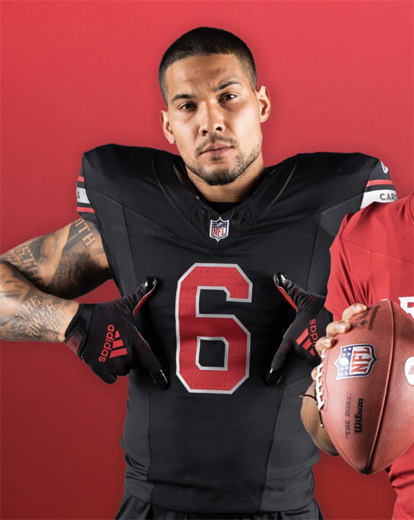 Mens Arizona Cardinals #6 James Conner Nike 2023 Alternate Black Vapor Player Jersey