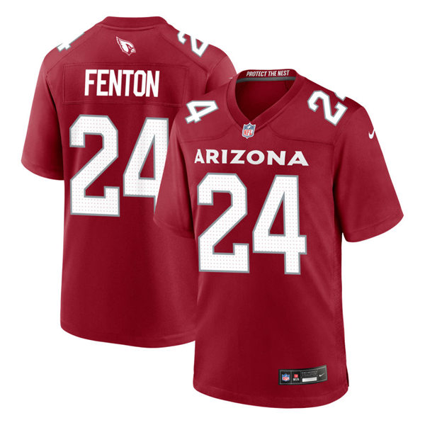Mens Arizona Cardinals #24 Rashad Fenton Nike 2023 Cardinal Vapor Limited Player Jersey