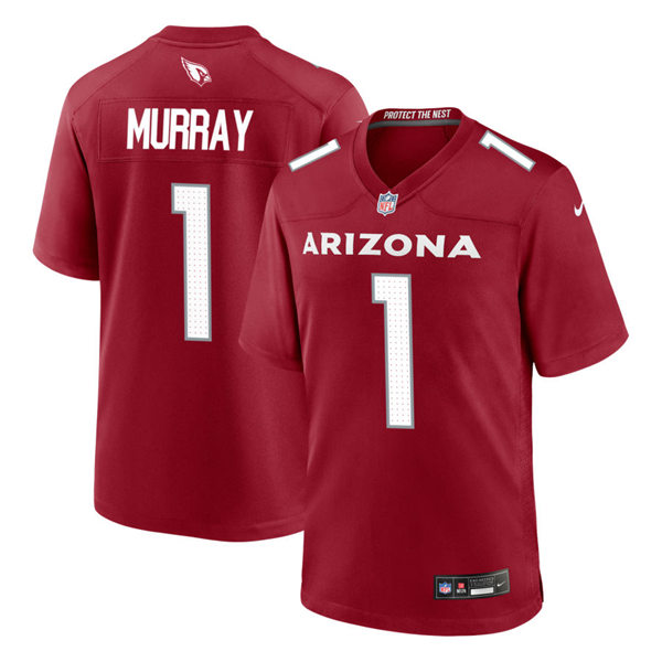Mens Arizona Cardinals #1 Kyler Murray Nike 2023 Cardinal Vapor Limited Player Jersey
