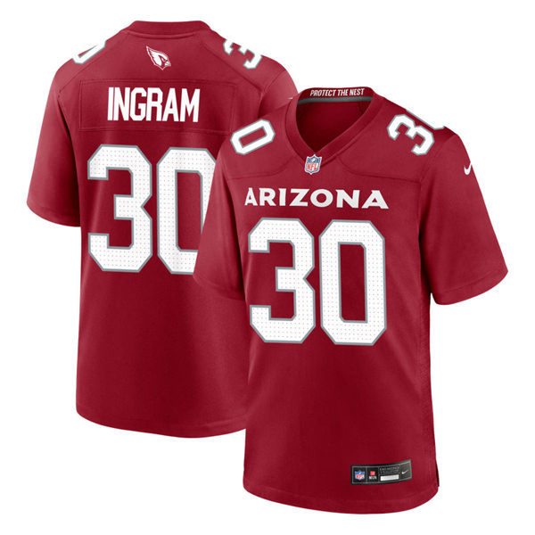 Mens Arizona Cardinals #30 Keaontay Ingram Nike 2023 Cardinal Vapor Limited Player Jersey