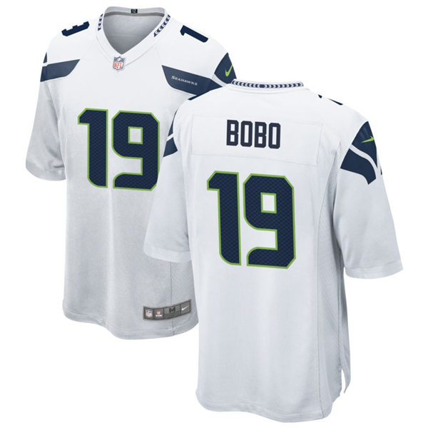 Men's Seattle Seahawks #19 Jake Bobo Nike White Vapor Limited Jersey