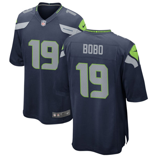 Men's Seattle Seahawks #19 Jake Bobo Nike Navy Team Color Vapor Limited Jersey