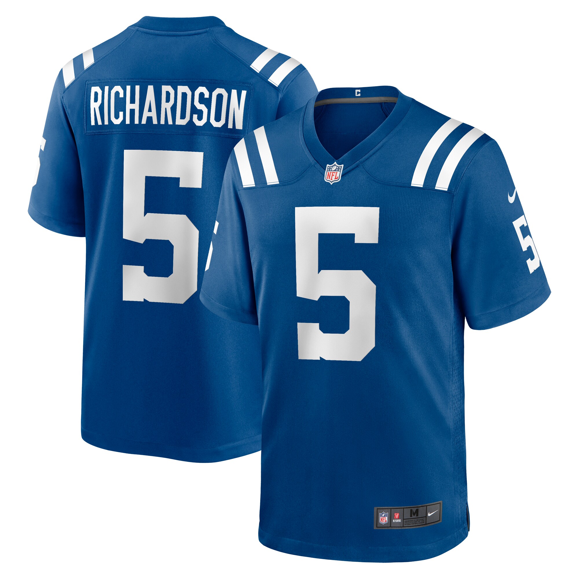 Mens Indianapolis Colts #5 Anthony Richardson Nike Royal Alternate Retro Vapor Limited Jersey