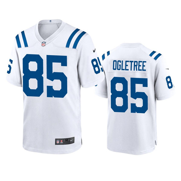 Mens Indianapolis Colts #85  Andrew Ogletree Nike White Vapor Limited Jersey