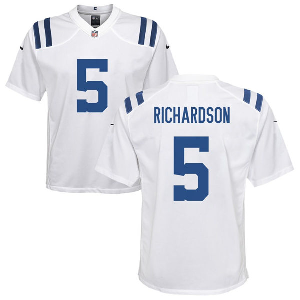 Youth Indianapolis Colts #5 Anthony Richardson Nike White Limited Jersey