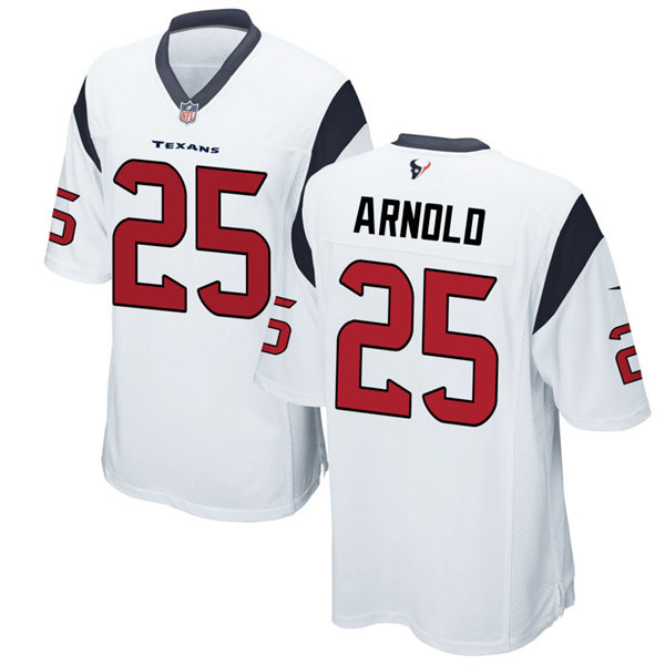 Men's Houston Texans #25 Grayland Arnold Nike White Vapor Limited Player Jersey