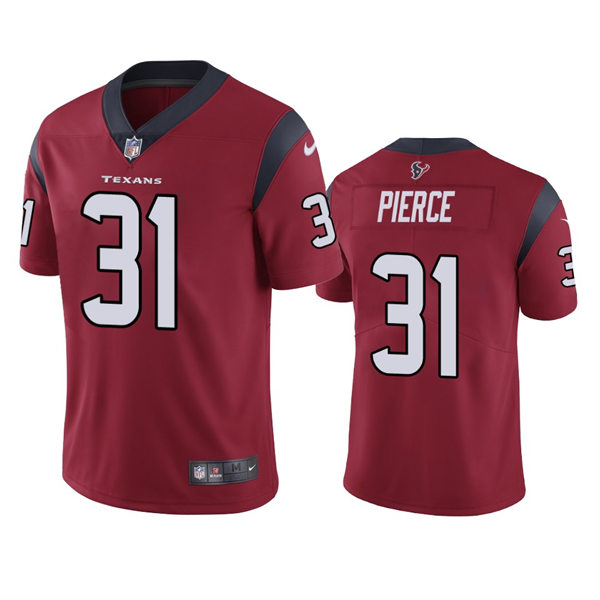 Men's Houston Texans #31 Dameon Pierce Nike Red Alternate Vapor Limited Player Jersey