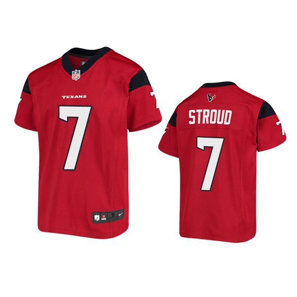 Youth Houston Texans #7 CJ Stroud Nike Red Alternate Limited Jersey