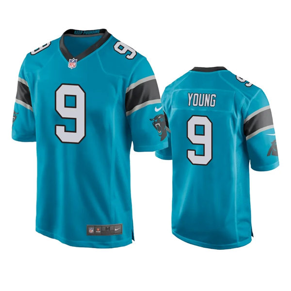 Mens Carolina Panthers #9 Bryce Young Nike Blue Vapor Untouchable Limited Jersey (2)