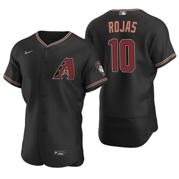 Mens Youth Arizona Diamondbacks #10 Josh Rojas Nike Black Alternate Flex Base Jersey