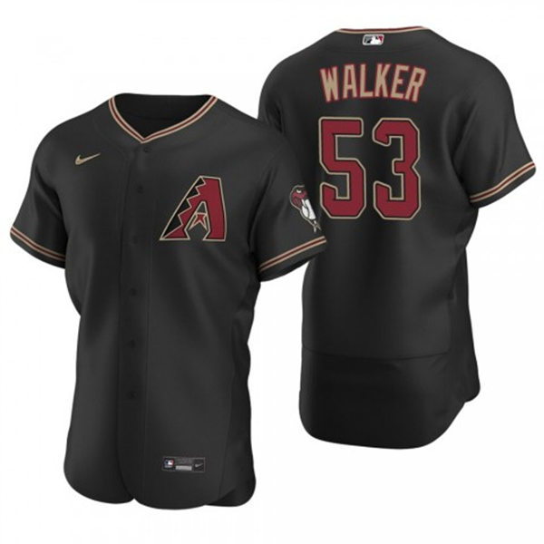 Mens Youth Arizona Diamondbacks #53 Christian Walker Nike Black Alternate Flex Base Jersey