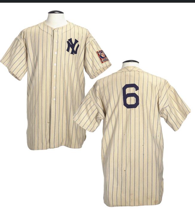 Mens Youth New York Yankees #6 Joe Gordon 1939 Cream Mitchel&Ness Throwback Jersey