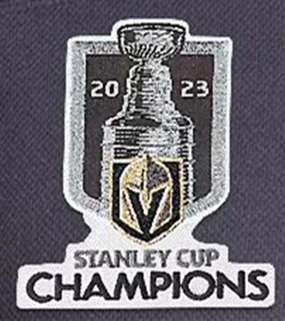 Embroidered Vegas Golden Knights 2023 Stanley Cup Champions Jersey Patch