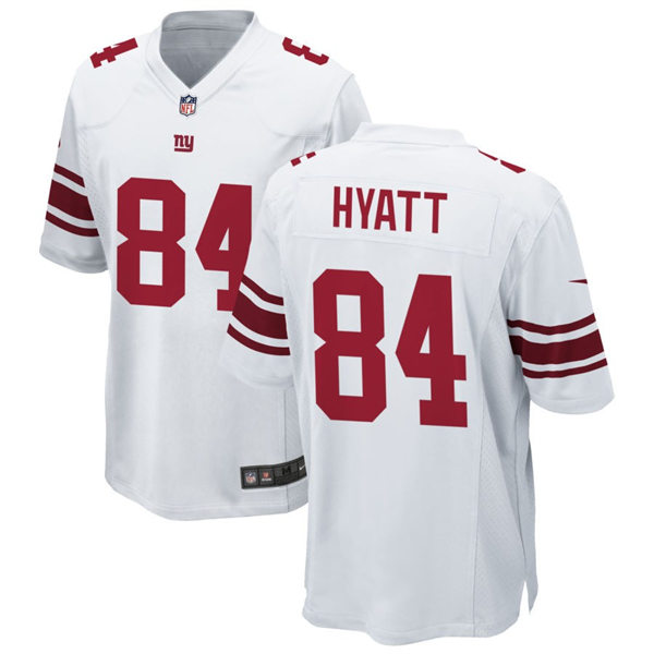 Men's New York Giants #84 Jalin Hyatt Nike White Vapor Untouchable Limited Jersey