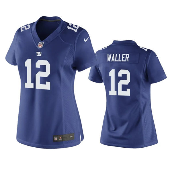 Womens New York Giants #12 Darren Waller Nike Royal Limited Jersey