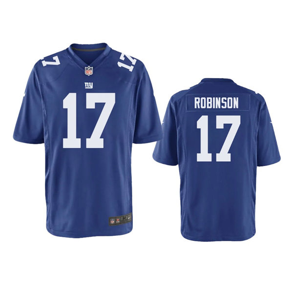 Youth New York Giants #17 Wan'Dale Robinson Nike Royal Limited Jersey