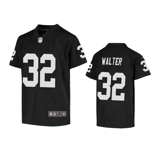 Youth Las Vegas Raiders #32 Austin Walter Nike Black Limited Jersey