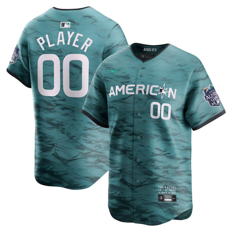 Mens Youth American League Nike 2023 MLB All-Star Game Limited Jersey - Teal