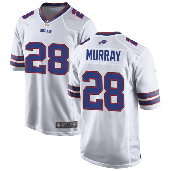 Mens Buffalo Bills #28 Latavius Murray  Nike White Away Vapor Limited Jersey