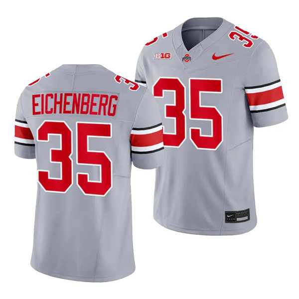 Mens Youth Ohio State Buckeyes #35 Tommy Eichenberg 2023 Alternate Gary Limited Football Jersey