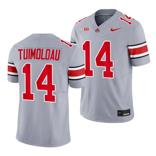 Mens Youth Ohio State Buckeyes #44 J.T. Tuimoloau 2023 Alternate Gary Limited Football Jersey