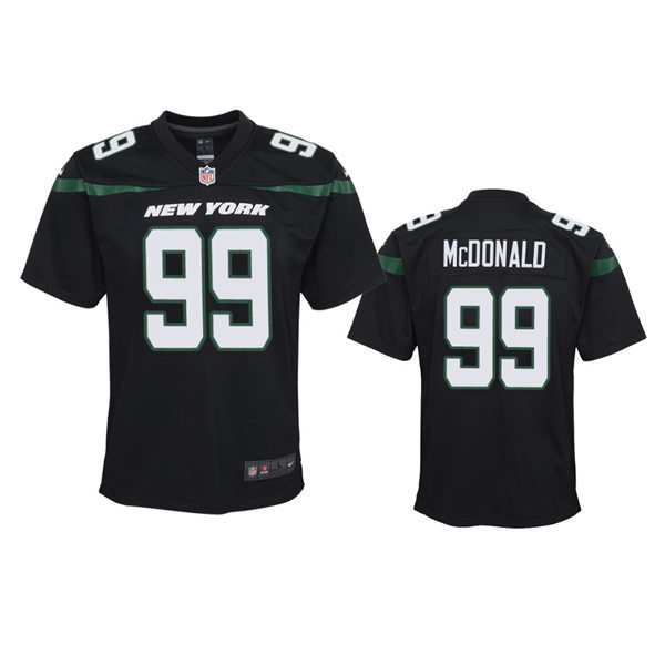 Youth New York Jets #99 Will McDonald IV Nike Black Alternate Limited Jersey