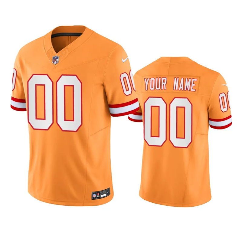 Mens Youth Tampa Bay Buccaneers Custom Nike Orange Retro Vapor F.U.S.E. Limited Jersey