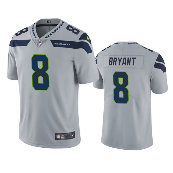 Men's Seattle Seahawks #8 Coby Bryant Nike Navy Team Color Vapor Limited Jersey
