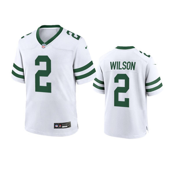 Youth New York Jets #2 Zach Wilson White Legacy Game Jersey
