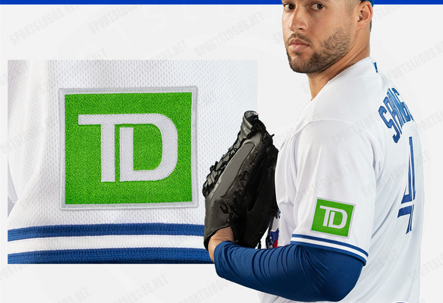 Toronto Blue Jays 2023 TD Jerseys Patch