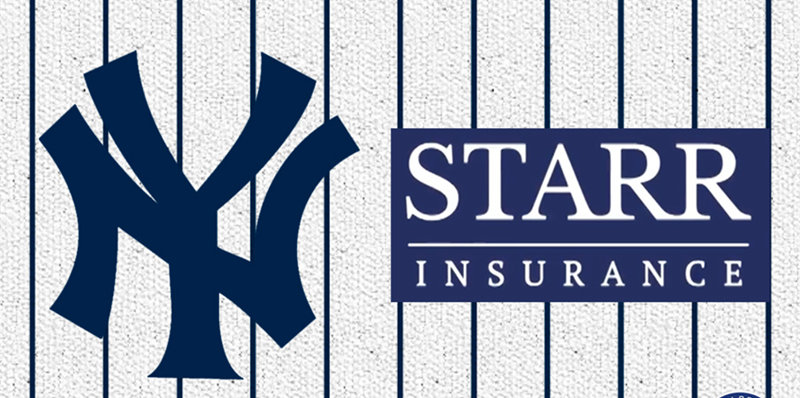 New York Yankees 2023 Starr Insurance Jersey Patch