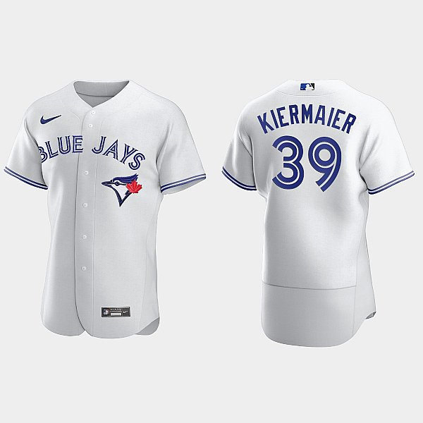 Mens Toronto Blue Jays #39 Kevin Kiermaier Nike Home White FlexBase Player Jersey