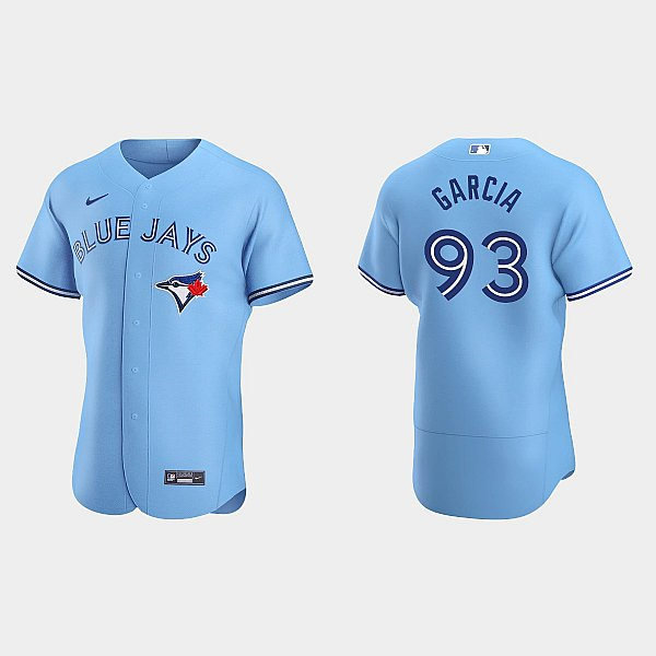 Mens Toronto Blue Jays #93 Yimi Garcia Nike Powder Blue Alternate FlexBase Player Jersey