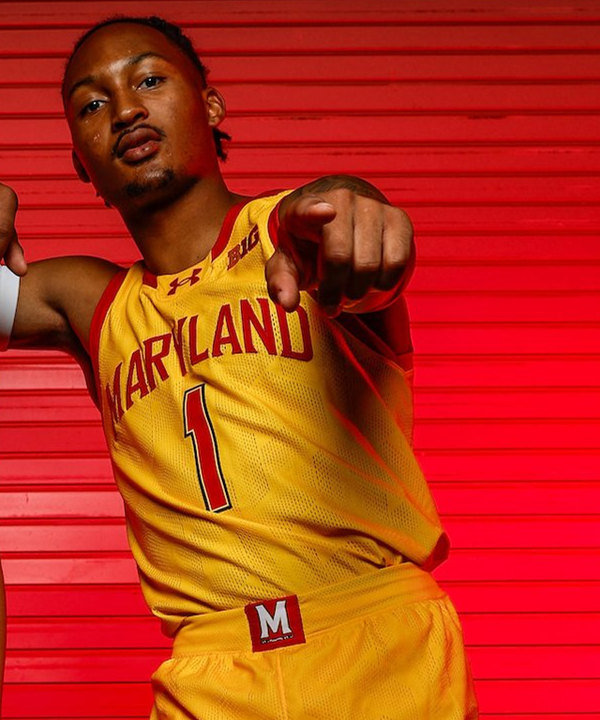 Mens Youth Maryland Terrapins Custom 2023 Gold College Basketball Game Jersey