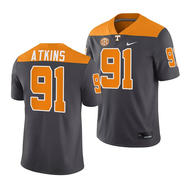 Mens Youth Tennessee Volunteers #91 Doug Atkins 2023 Nike ARTFUL DODGER