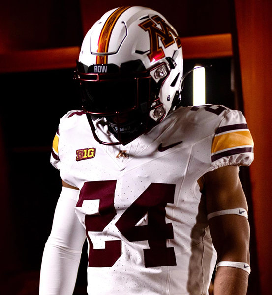 Men's Youth Minnesota Golden Gophers Custom 2024 White F.U.S.E. Nike NCAA College Football Jersey