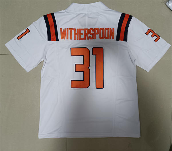 Mens Youth Illinois Fighting Illini #31 Devon Witherspoon 2025 White Football Jersey Mens Youth Illinois Fighting Illini #31 Devon Witherspoon 2025 White Football Jersey