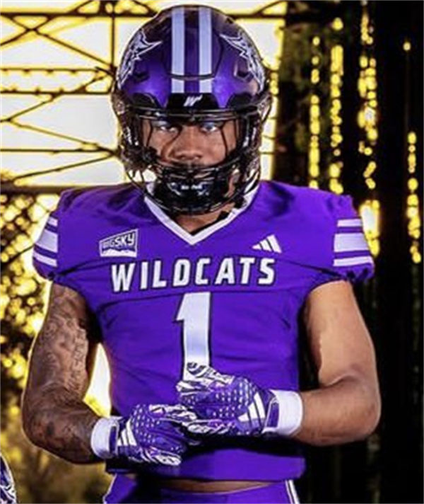 Mens Youth Weber State Wildcats Custom 2024 Purple Wildcats Football Game Jersey