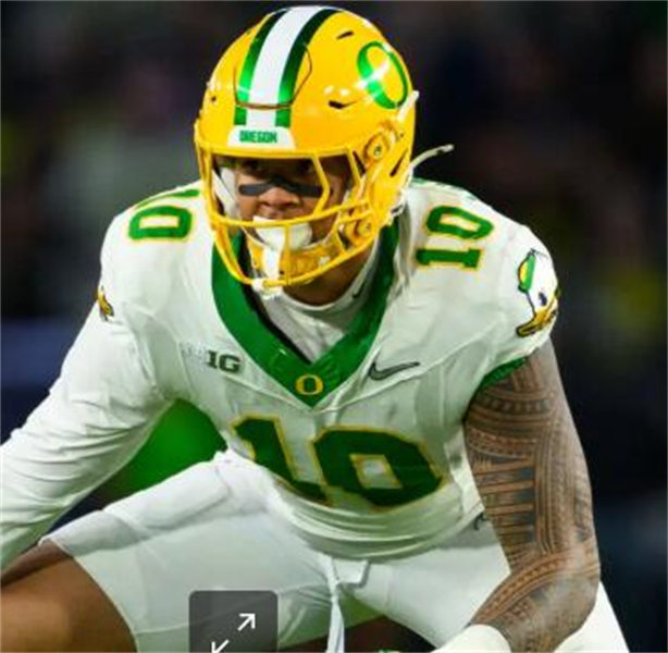 Mens Oregon Ducks #10 Matayo Uiagalelei F.U.S.E.Limmited 2024 White MIGHTY OREGON Football Game Jersey