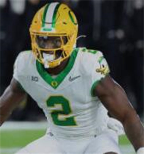 Mens Oregon Ducks #2 Kobe Savage F.U.S.E.Limmited 2024 White MIGHTY OREGON Football Game Jersey