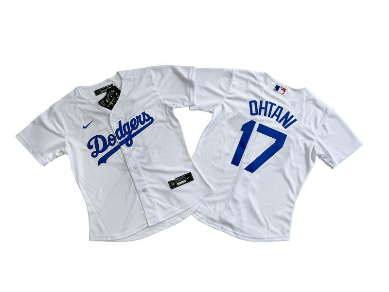 Womens Los Angeles Dodgers #17 Shohei Ohtani Nike White Jersey