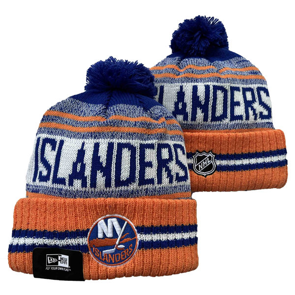 New York Islanders Cuffed Pom Knit Hat 550810