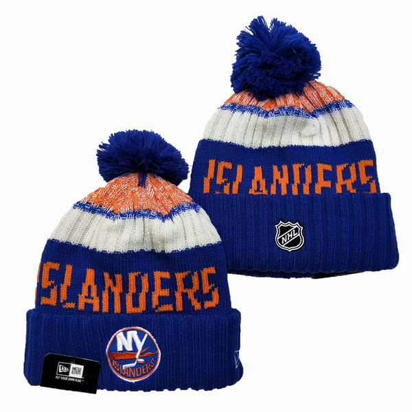New York Islanders Cuffed Pom Knit Hat 550808
