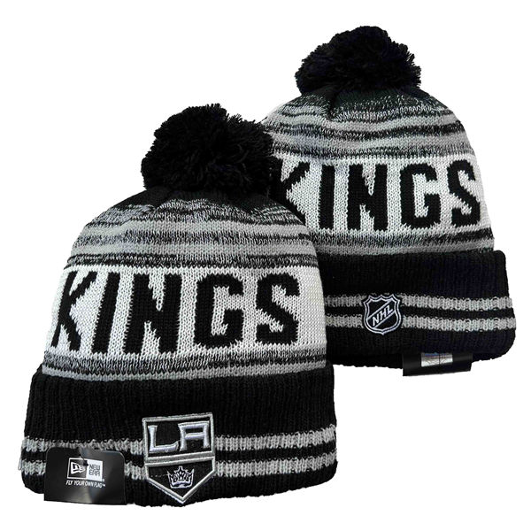 Los Angeles Kings Cuffed Pom Knit Hat 550914