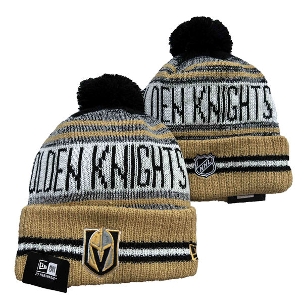 Vegas Golden Knights Cuffed Pom Knit Hat 551912