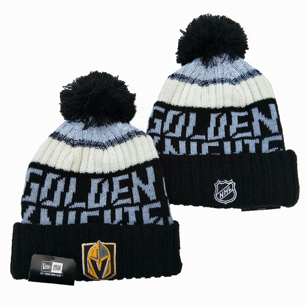 Vegas Golden Knights Cuffed Pom Knit Hat 551909